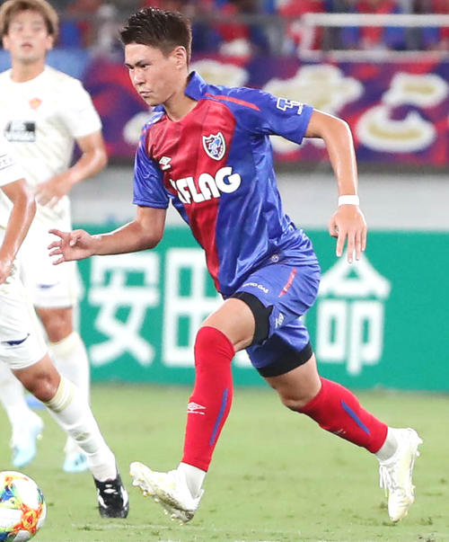 東京MF橋本拳人（2019年8月10日撮影）

