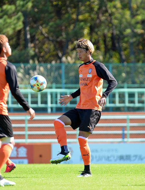 6試合ぶりの先発復帰に意欲を示した清水DF立田