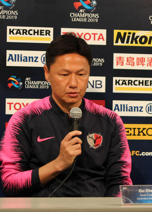 鹿島大岩剛監督（19年6月17日撮影）