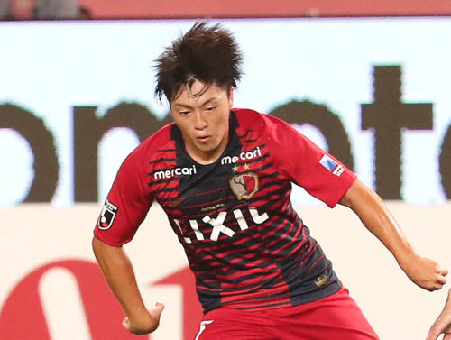 鹿島の相馬勇紀（2019年8月23日撮影）