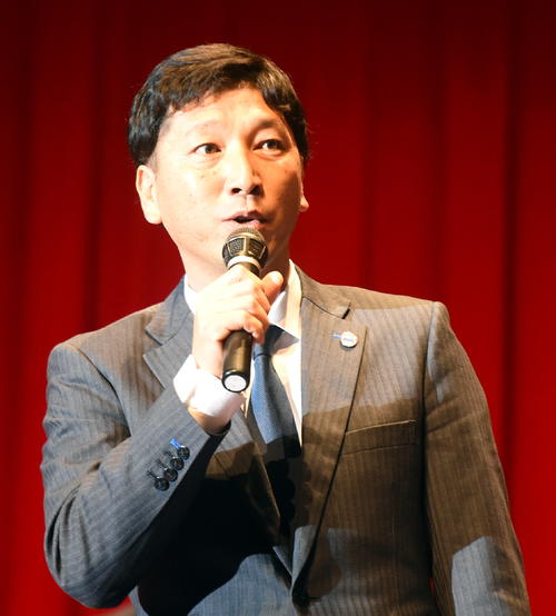 木山隆之氏（2018年1月14日撮影）