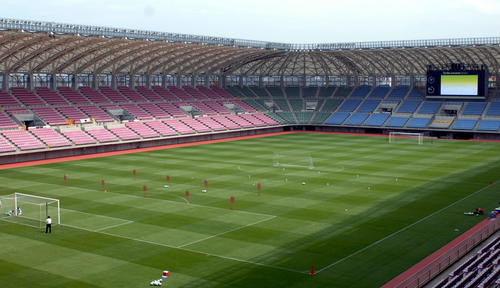 ユアテックスタジアム仙台の全景