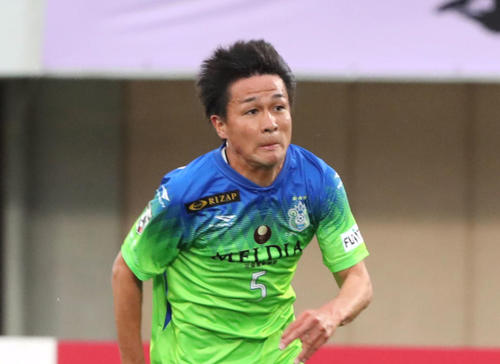 湘南DF杉岡大暉（2019年4月14日撮影）