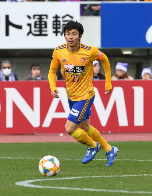 仙台DF大岩一貴（2019年12月7日撮影）