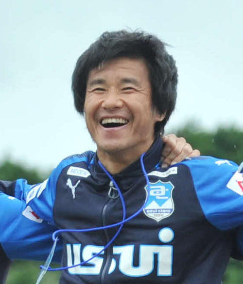 沼津FW中山雅史（17年9月撮影）