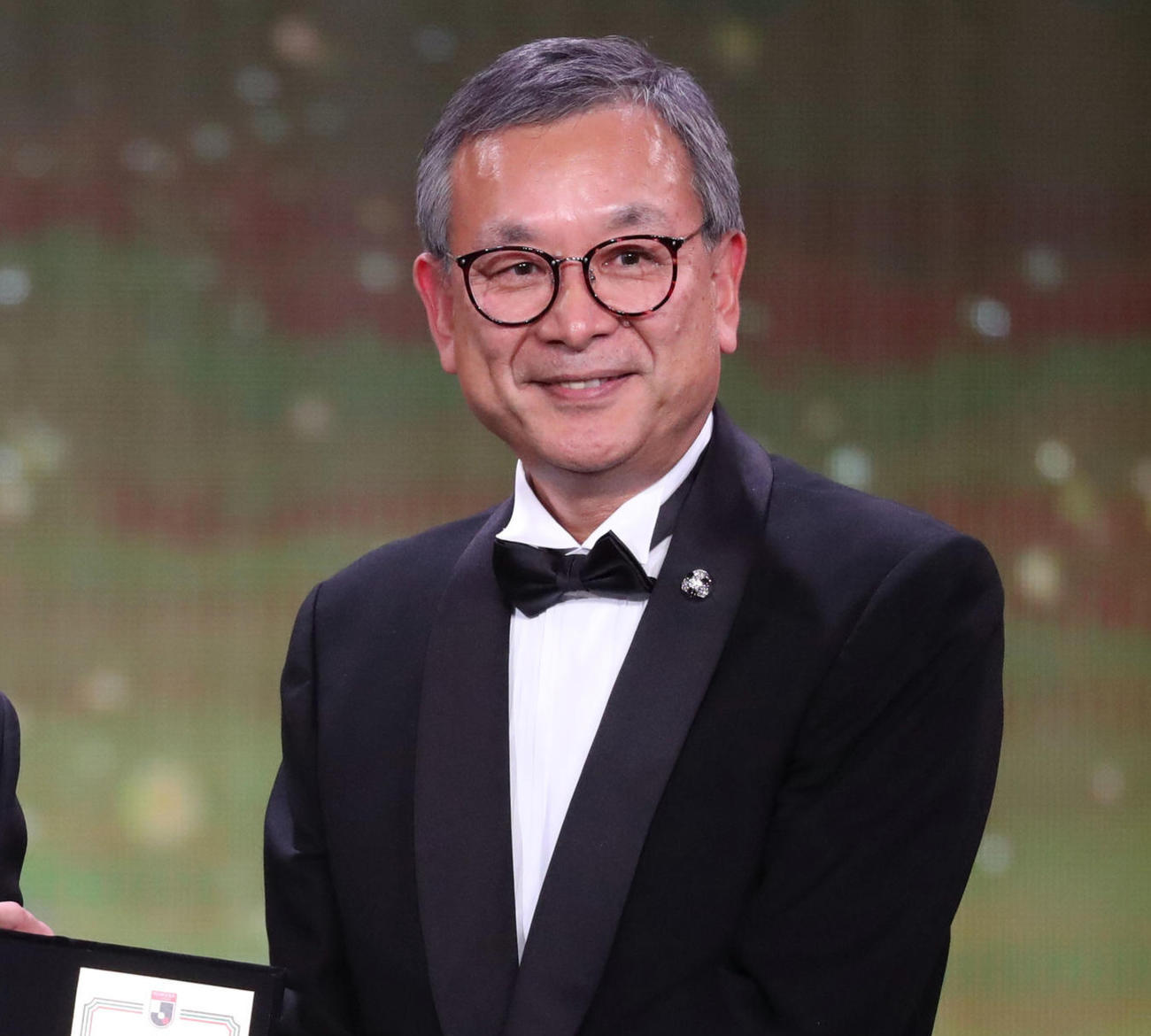 村井チェアマン（2019年12月8日撮影）