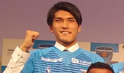 横浜FC一美和成（2020年1月13日）