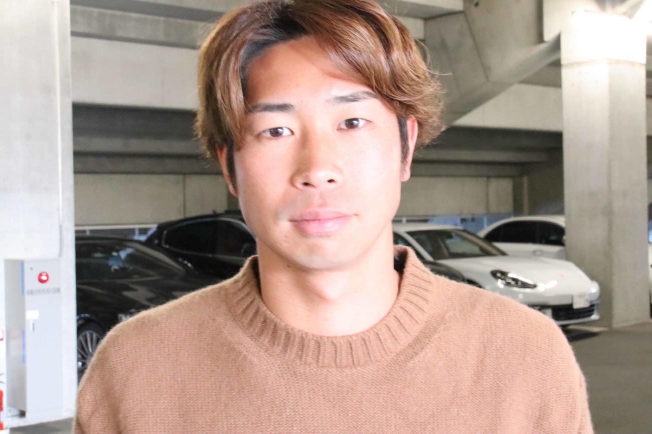 今季主将を務めるG大阪三浦（撮影・南谷竜則）