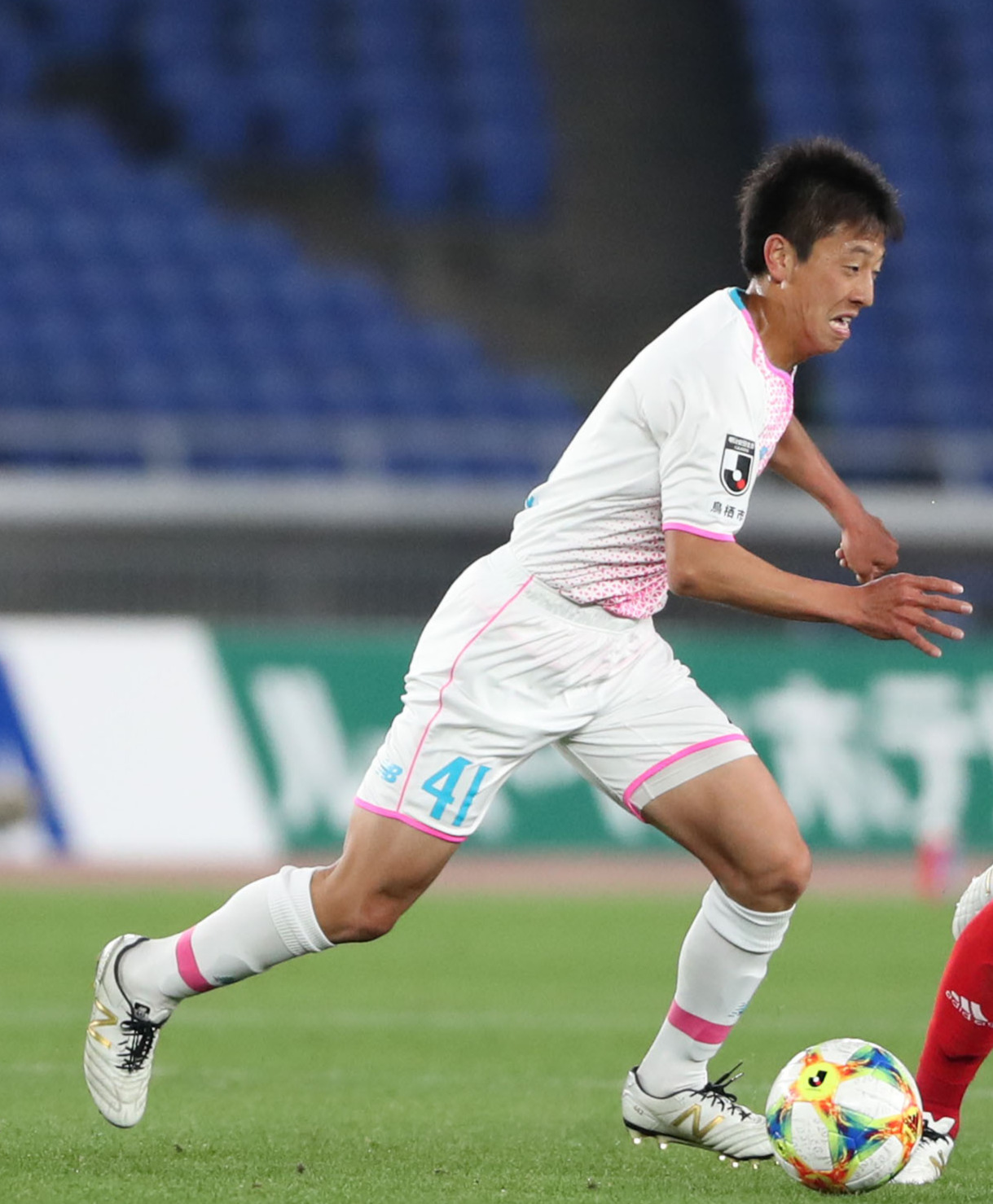 鳥栖MF松岡（2019年3月29日撮影）