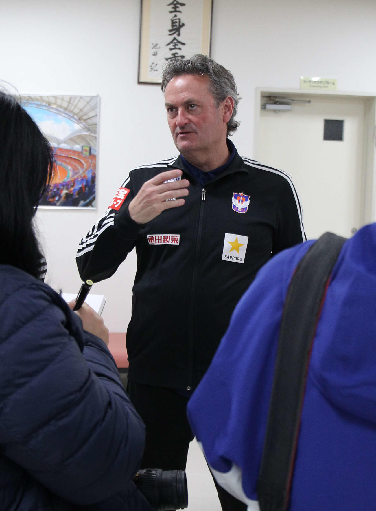 高知キャンプの成果を語るアルベルト監督