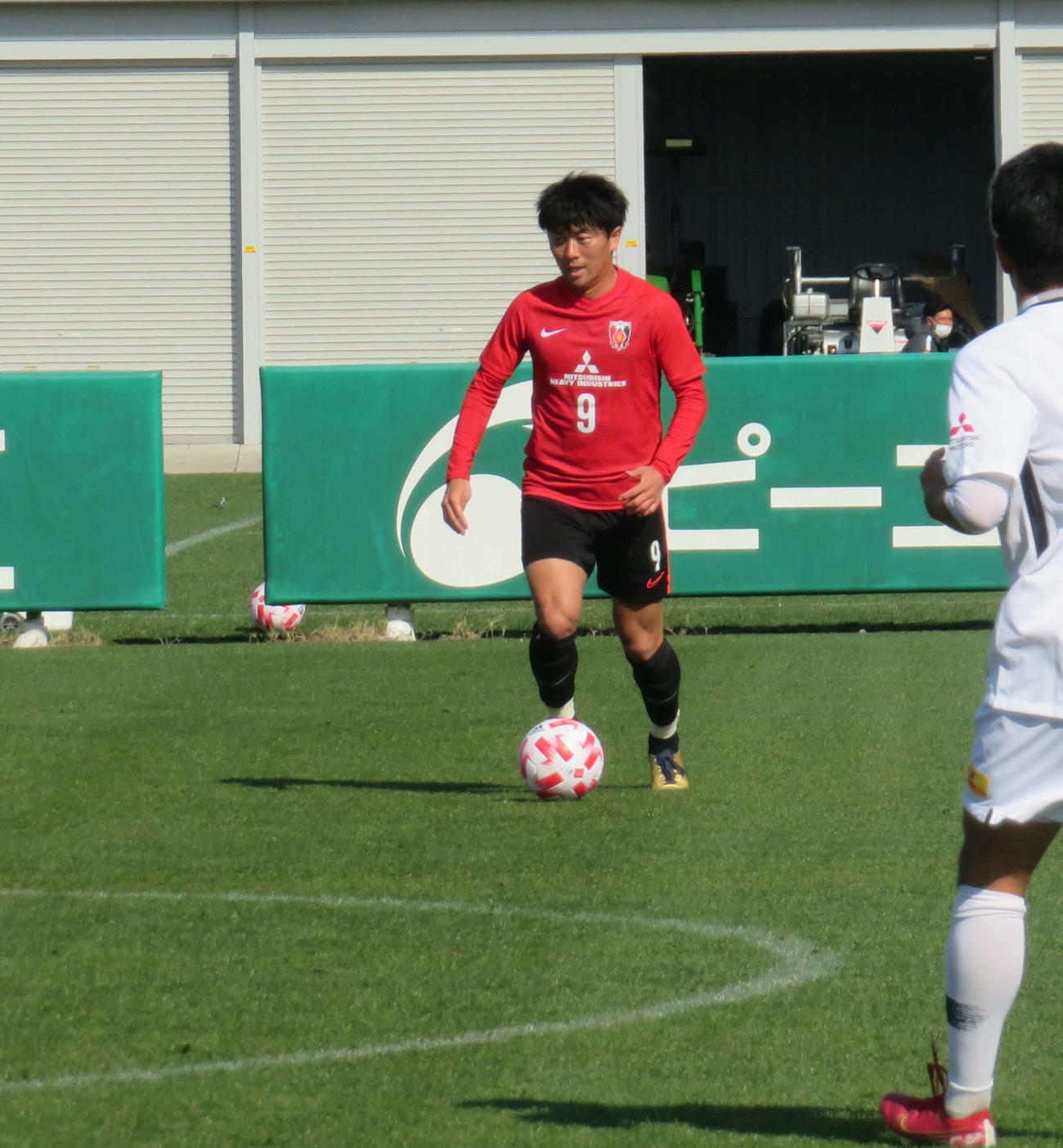 浦和ユースとの練習試合で、4得点を挙げた浦和FW武藤