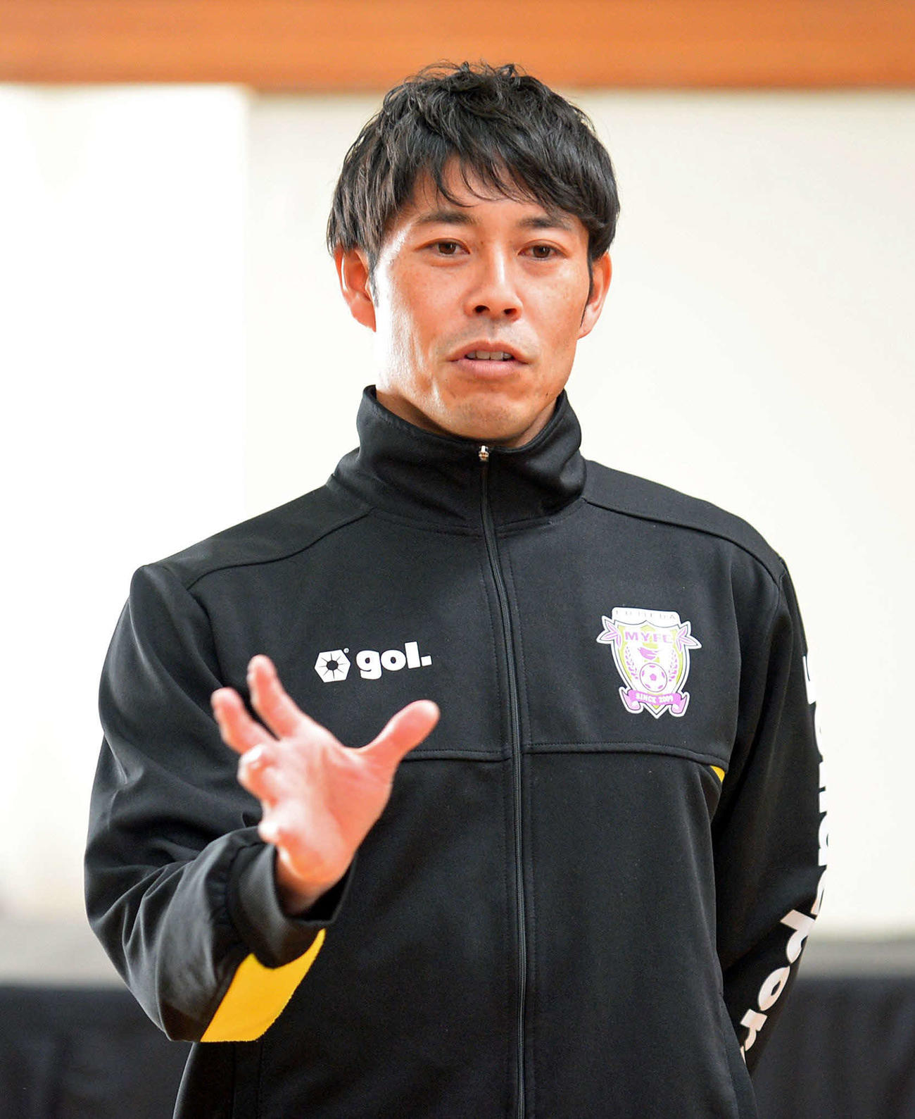 J3藤枝MYFCでアンバサダーを務める成岡翔氏