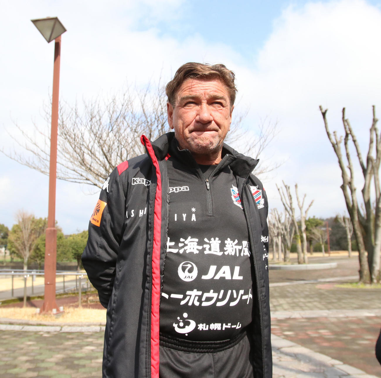 札幌ペトロビッチ監督（2020年2月25日撮影）