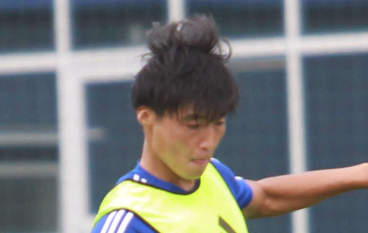 新潟DF岡本将成（19年7月撮影）