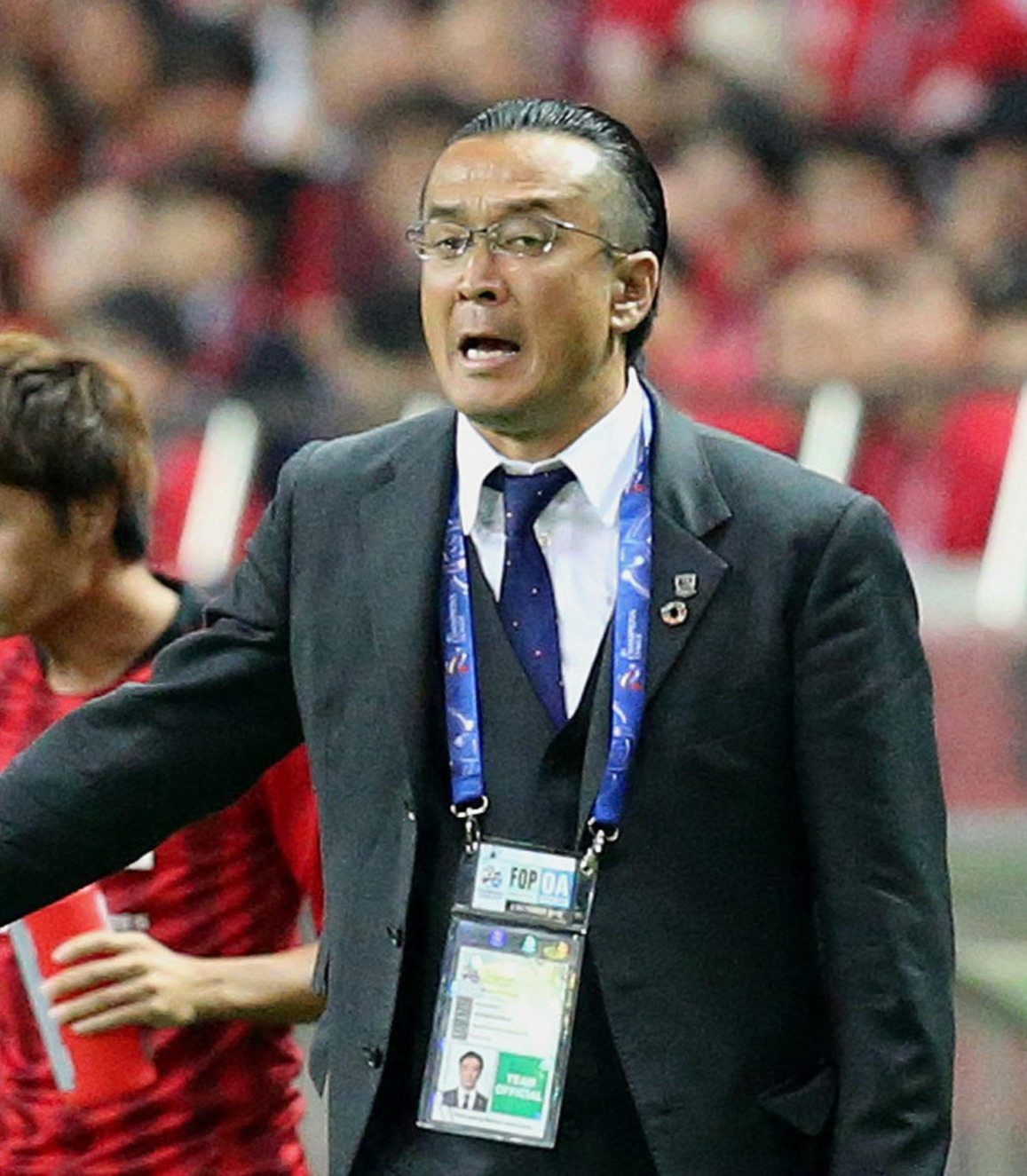 浦和大槻監督（19年撮影）