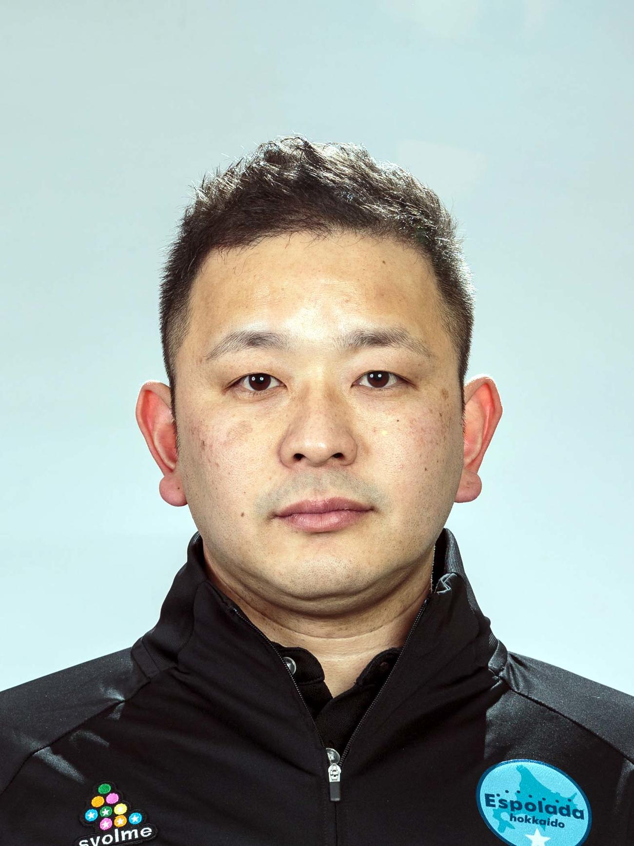 エスポラーダ北海道の金井新監督（エスポラーダ北海道提供）