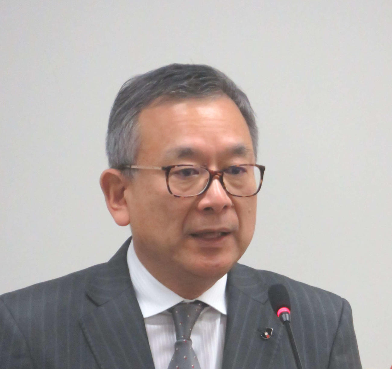 Jリーグ村井満チェアマン（20年3月撮影）