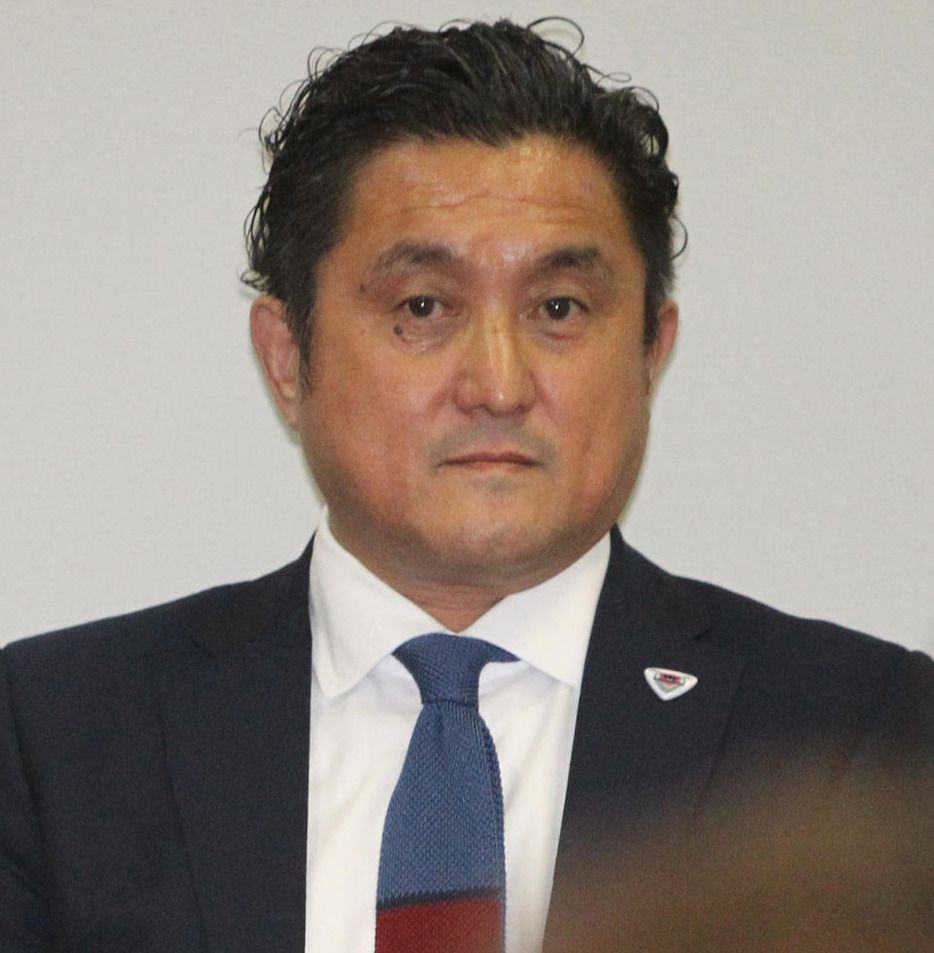 鳥栖竹原稔社長（2018年10月18日撮影）