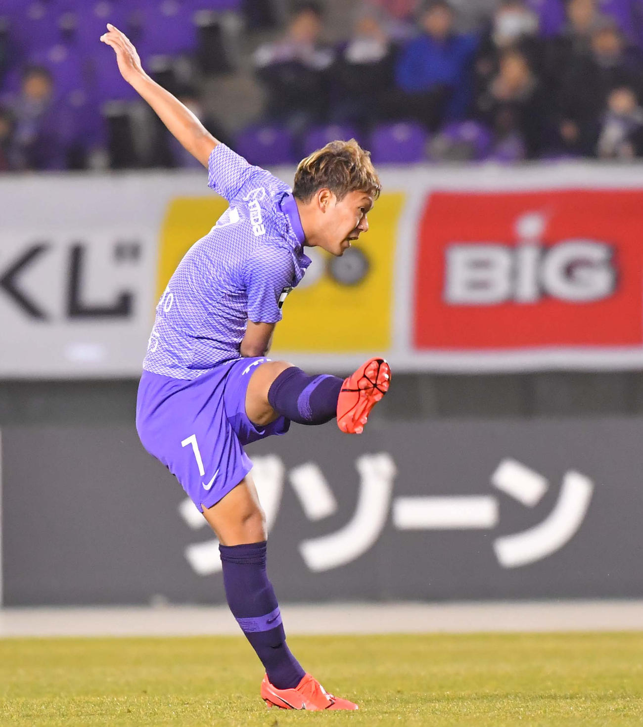 広島MF野津田岳人（2019年3月1日撮影）