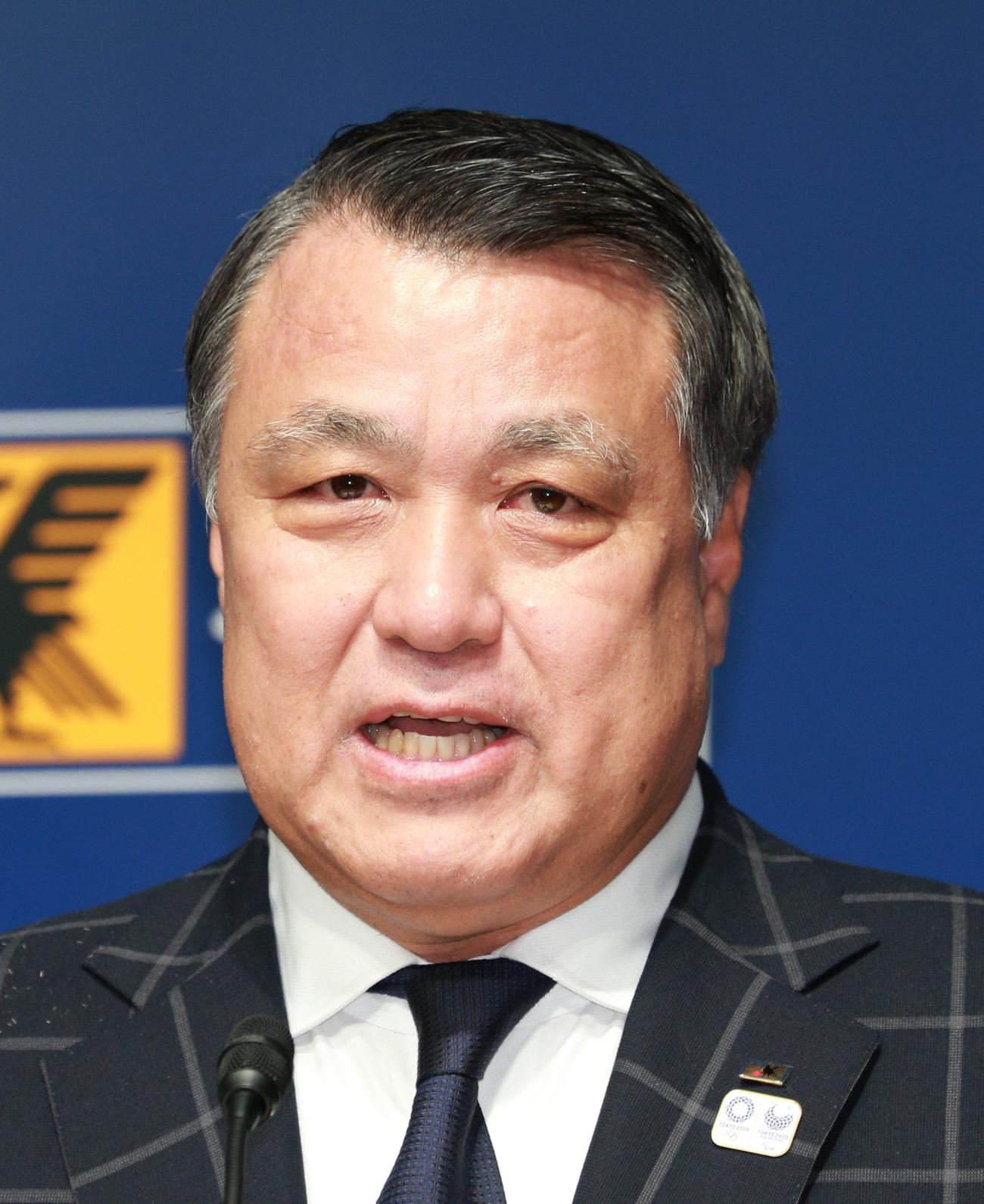 JFA田嶋幸三会長（2017年11月1日撮影）