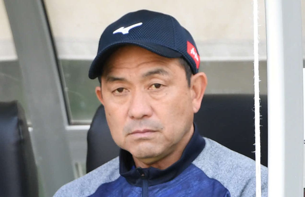風間八宏氏（2018年4月28日撮影）