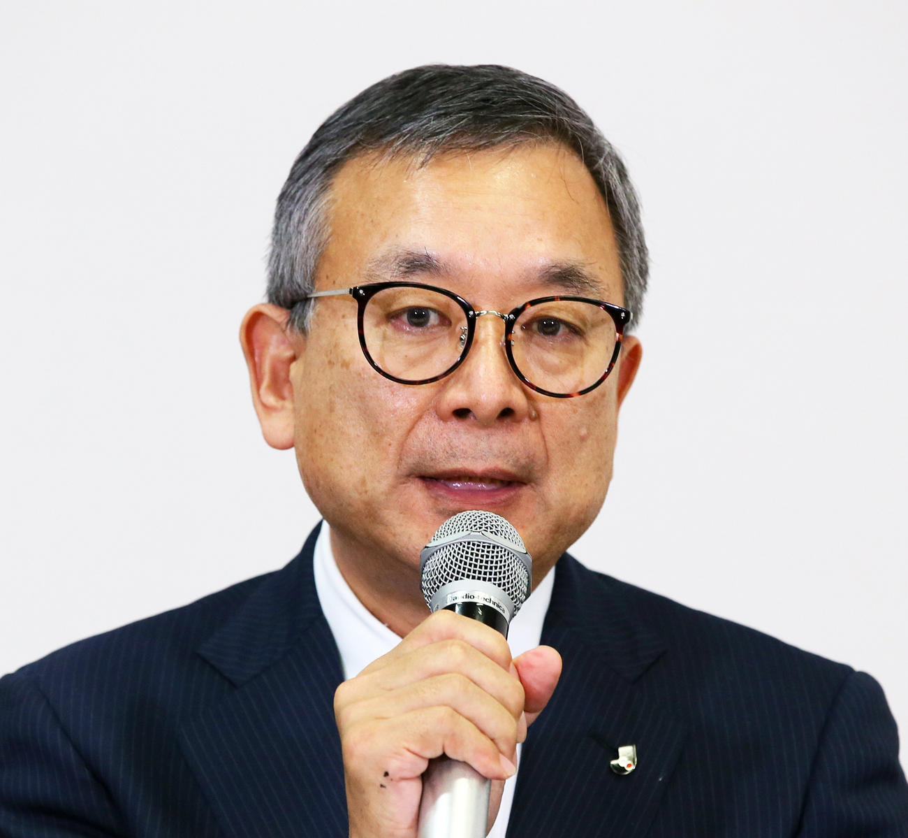 Jリーグの村井満チェアマン（2020年3月9日撮影）
