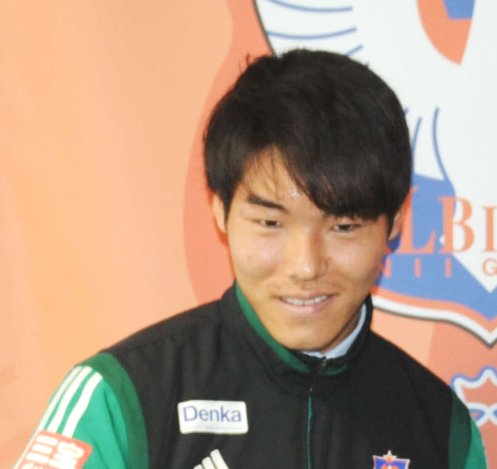 新潟GK小島亨介（2020年1月17日撮影）
