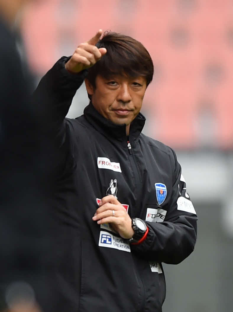 横浜FC・下平隆宏監督（20年3月28日撮影）