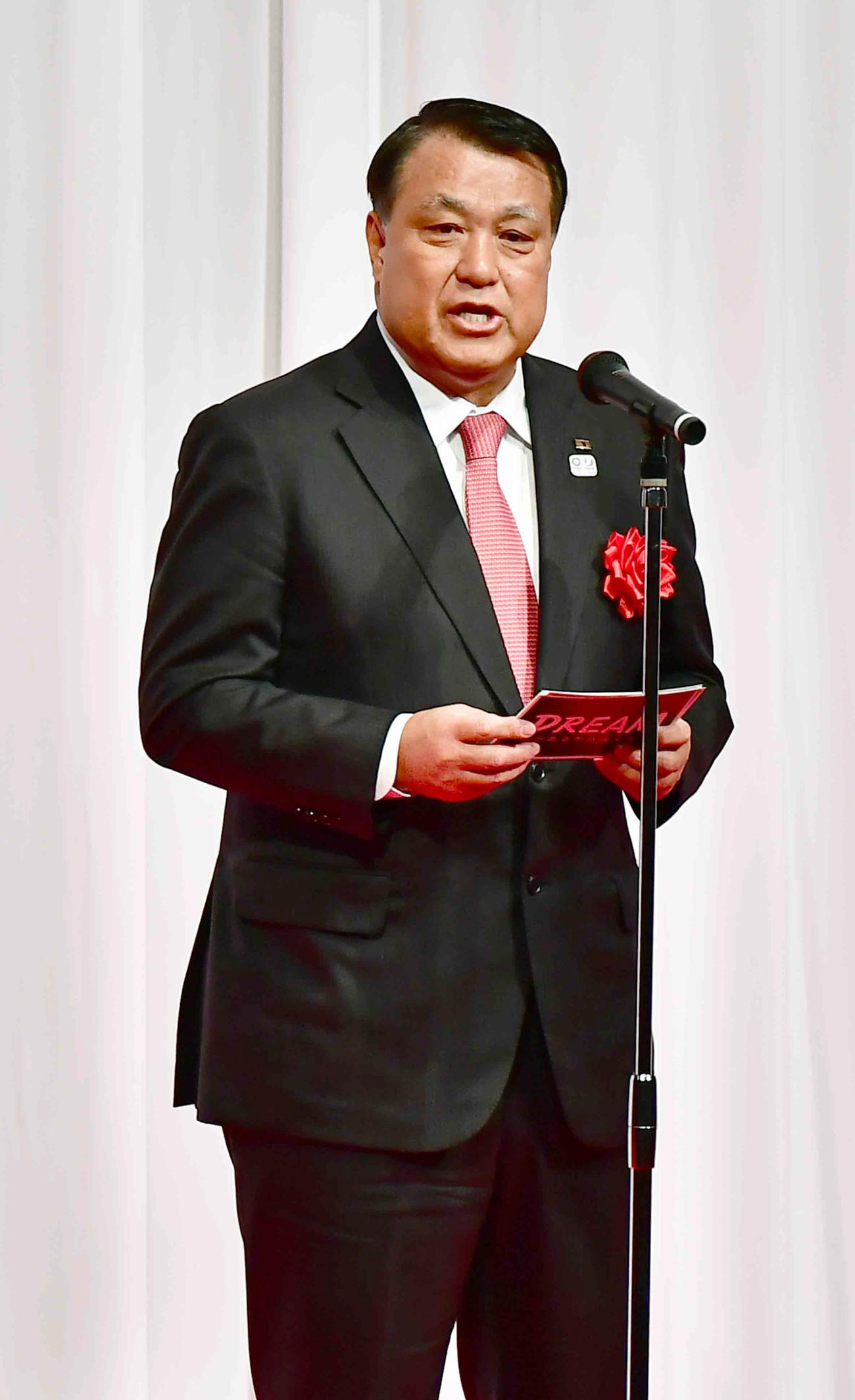 日本サッカー協会の田嶋幸三会長（19年11月4日撮影）