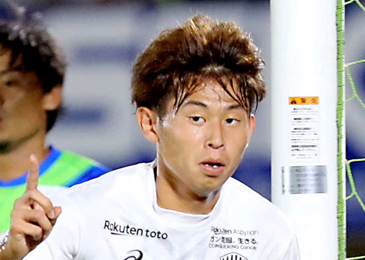 神戸MF郷家友太（18年8月撮影）