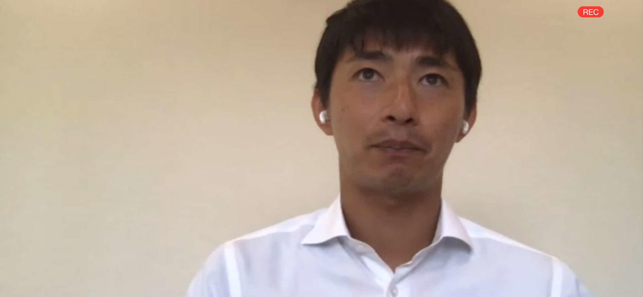 Jリーグ臨時実行委員会後のメディアブリーフィングに出演した鳥栖DF高橋秀人