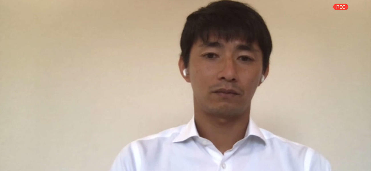 Jリーグ臨時実行委員会後のメディアブリーフィングに出演した鳥栖DF高橋秀人