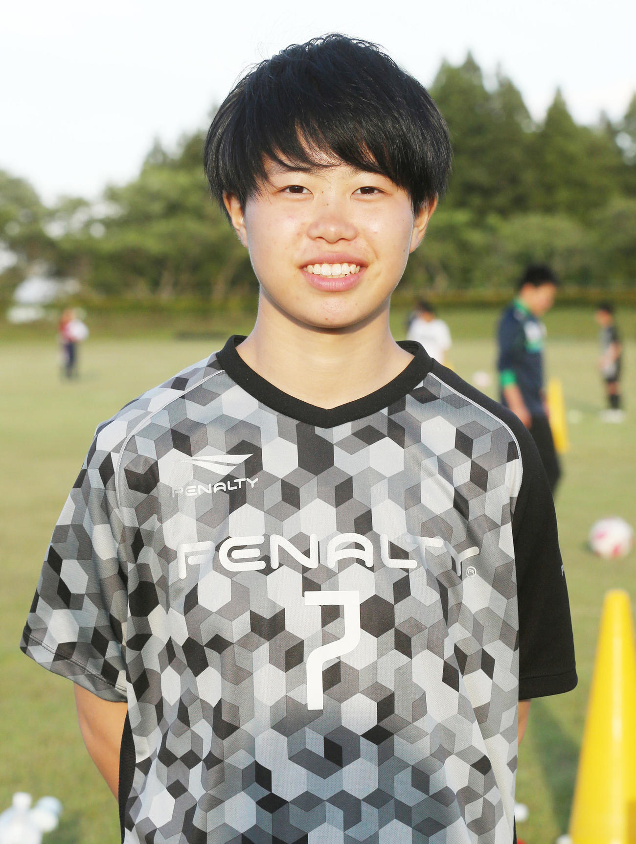 八戸学院光星女子サッカー部の宮野日和主将