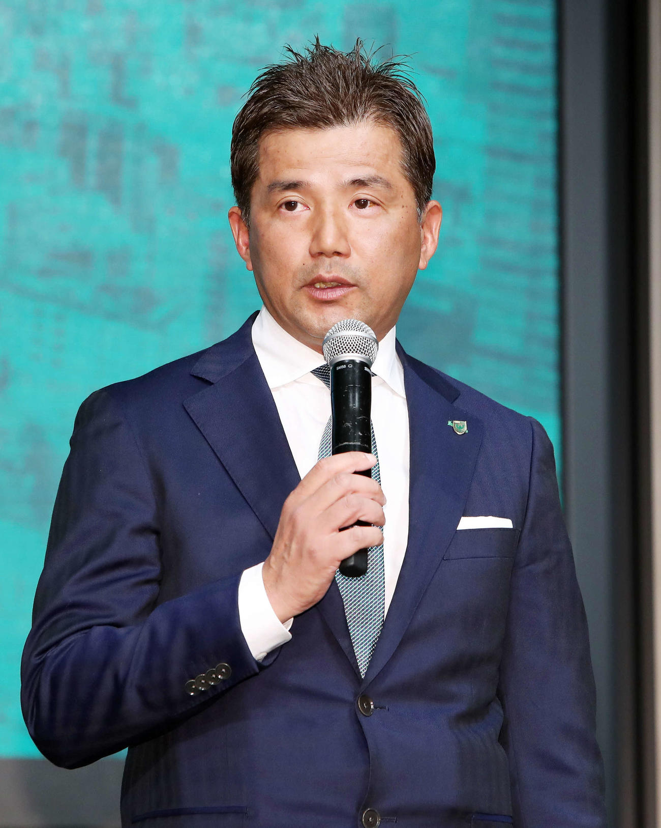 東京ヴェルディ永井秀樹監（2020年1月20日撮影）