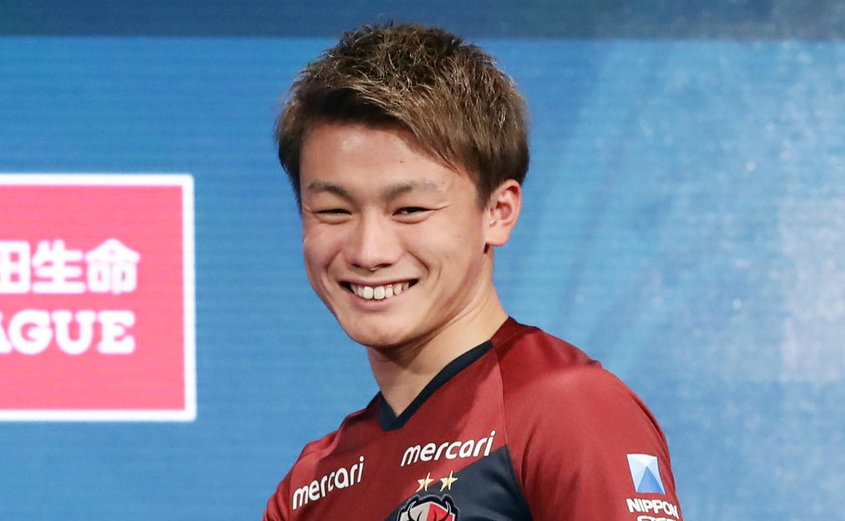 鹿島FW上田綺世（20年2月14日撮影）