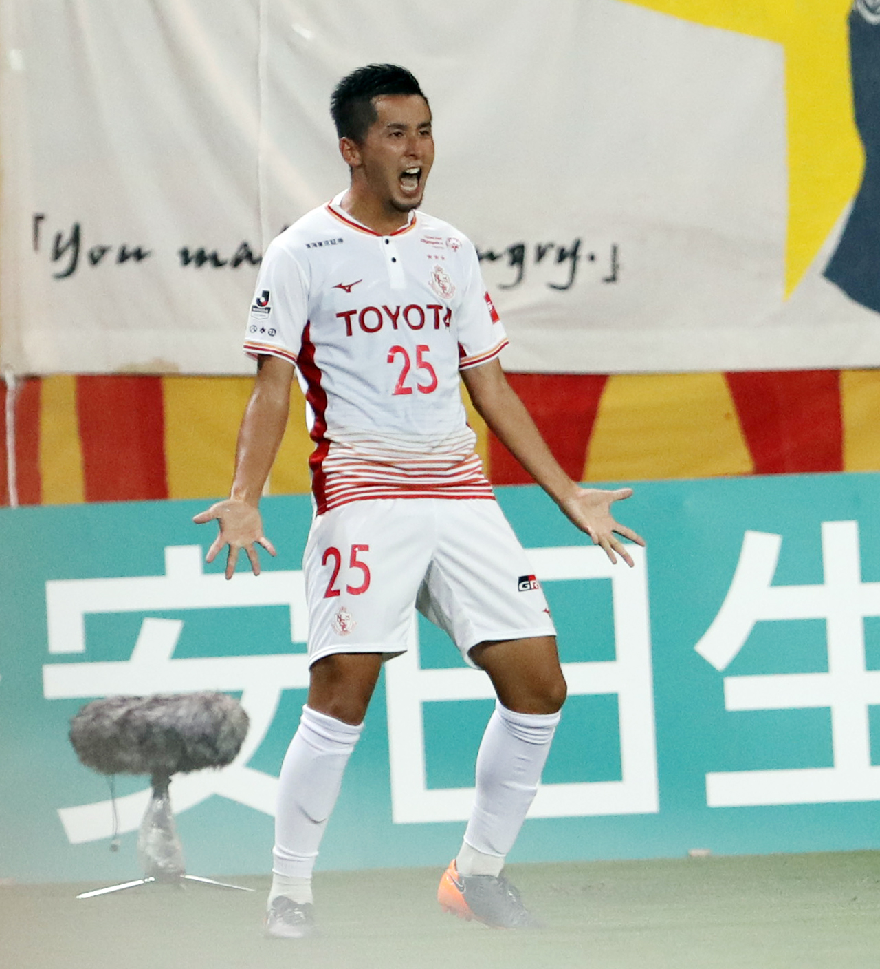 名古屋FW前田（2018年8月1日撮影）