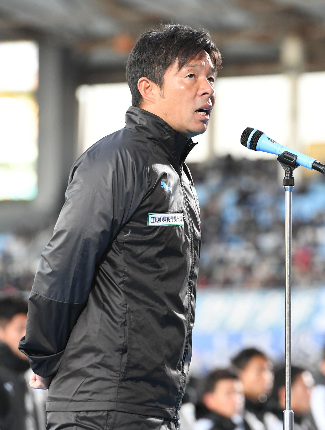 川崎F鬼木監督（2019年11月30日撮影）