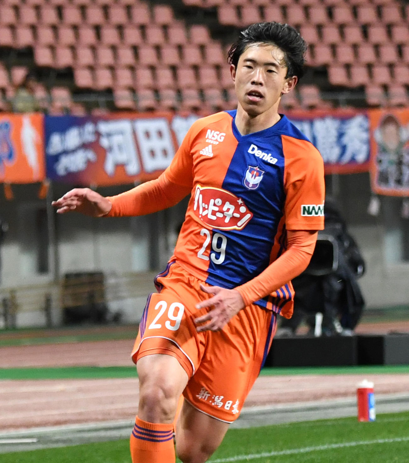 新潟DF渡辺（18年4月撮影）