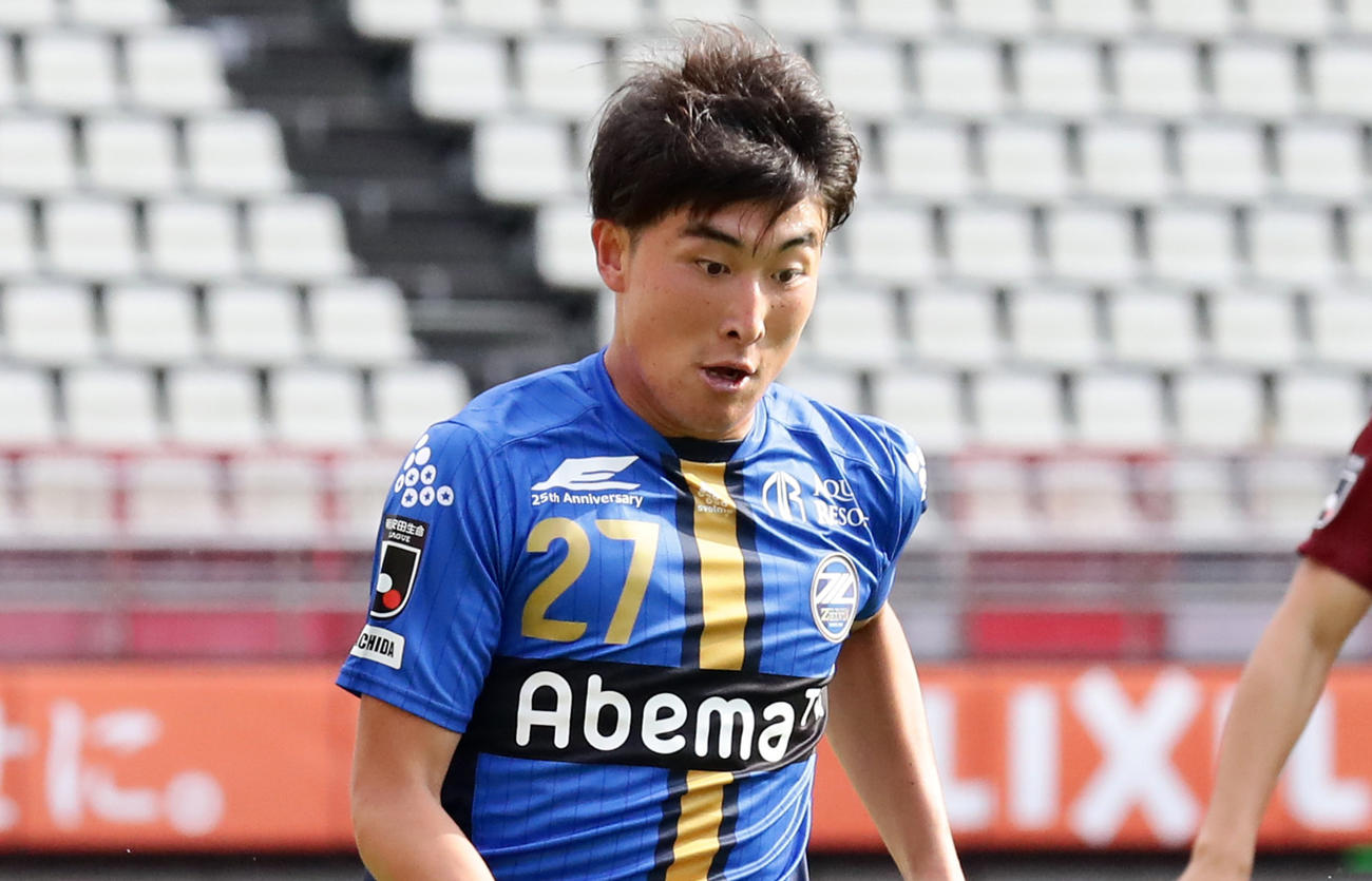 町田FW晴山岬（20年6月20日撮影）
