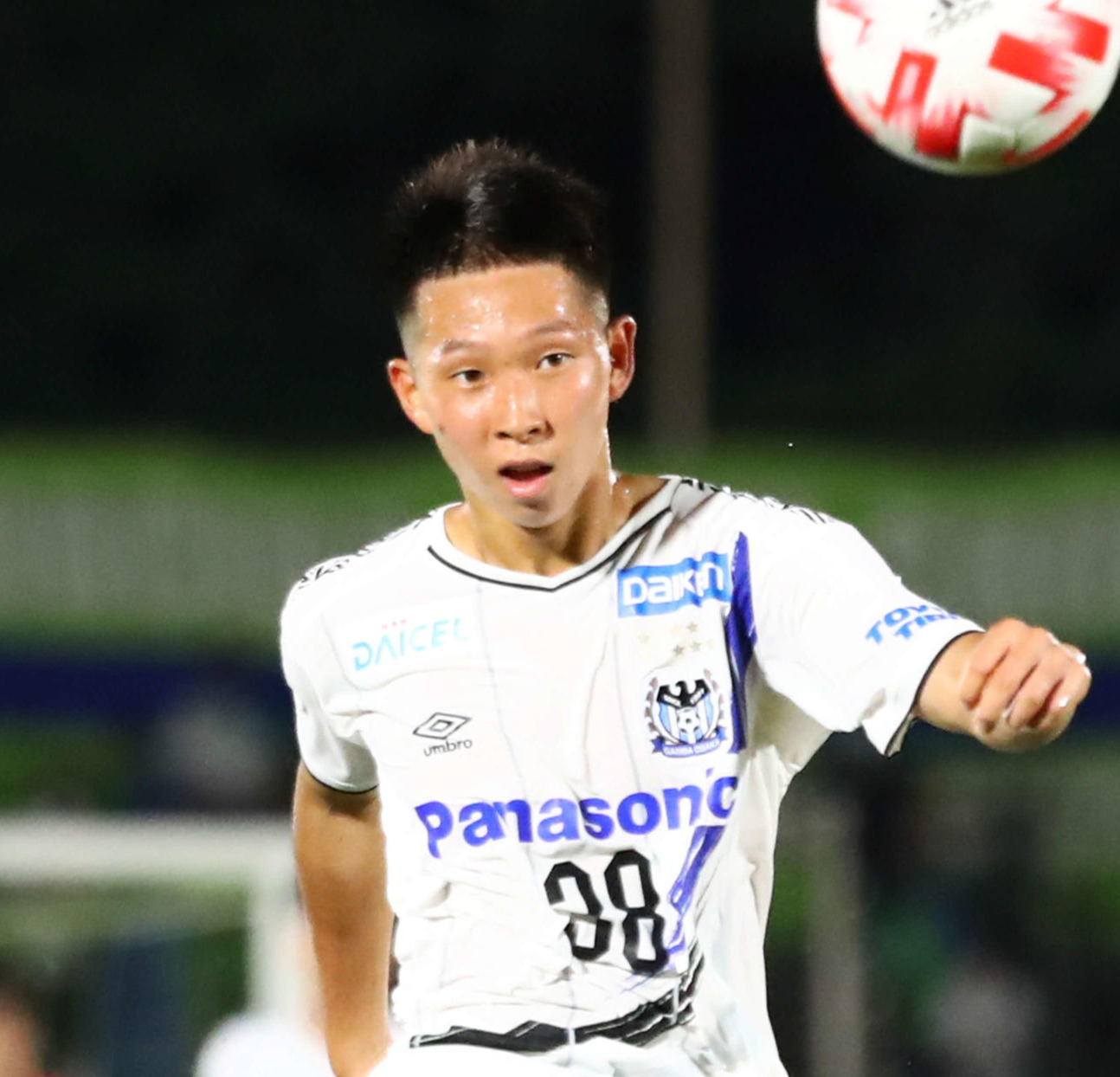 G大阪FW唐山翔自（2020年8月12日）