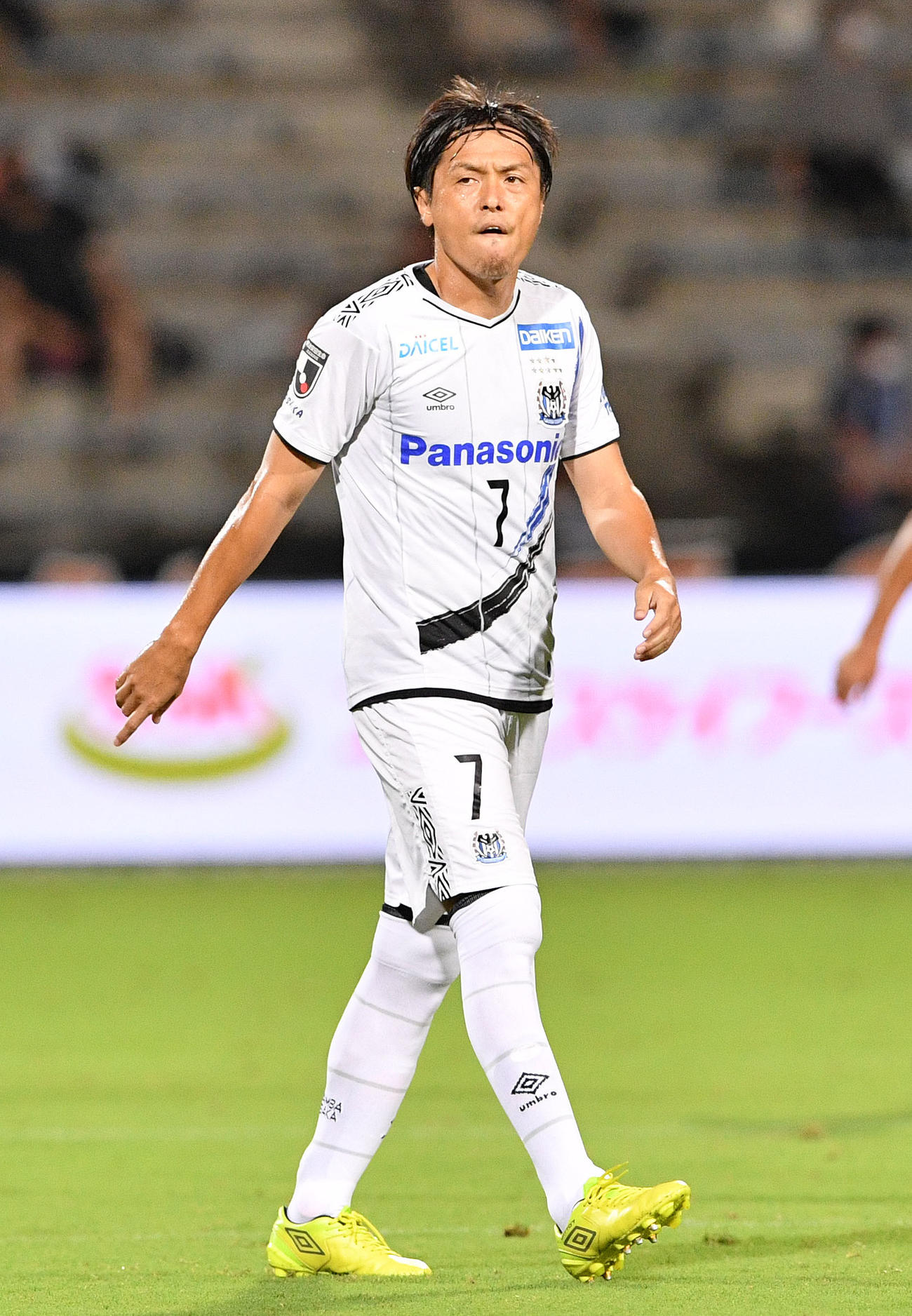 G大阪MF遠藤保仁（2020年7月12日撮影）