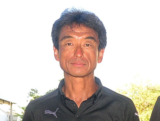清水東高サッカー部時代の恩師梅田和男監督（2020年8月21日撮影）