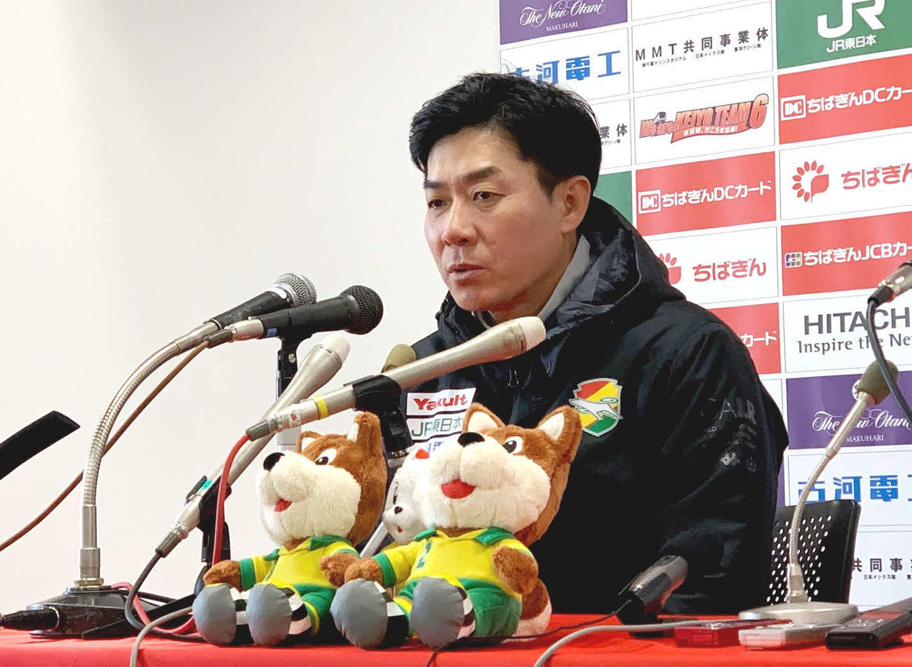尹晶煥監督（2020年2月9日撮影）