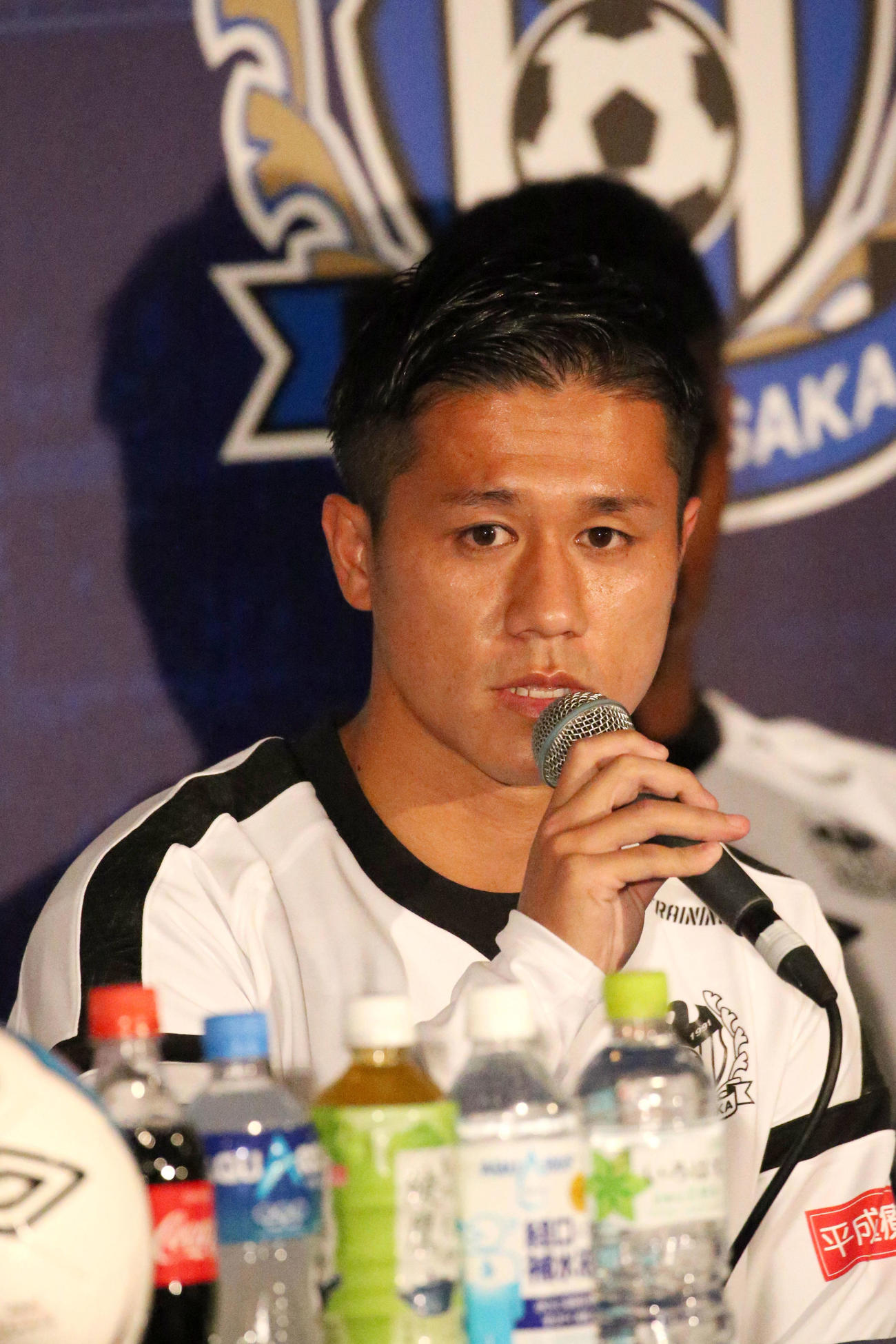 G大阪FW小野裕二（2020年1月8日撮影）