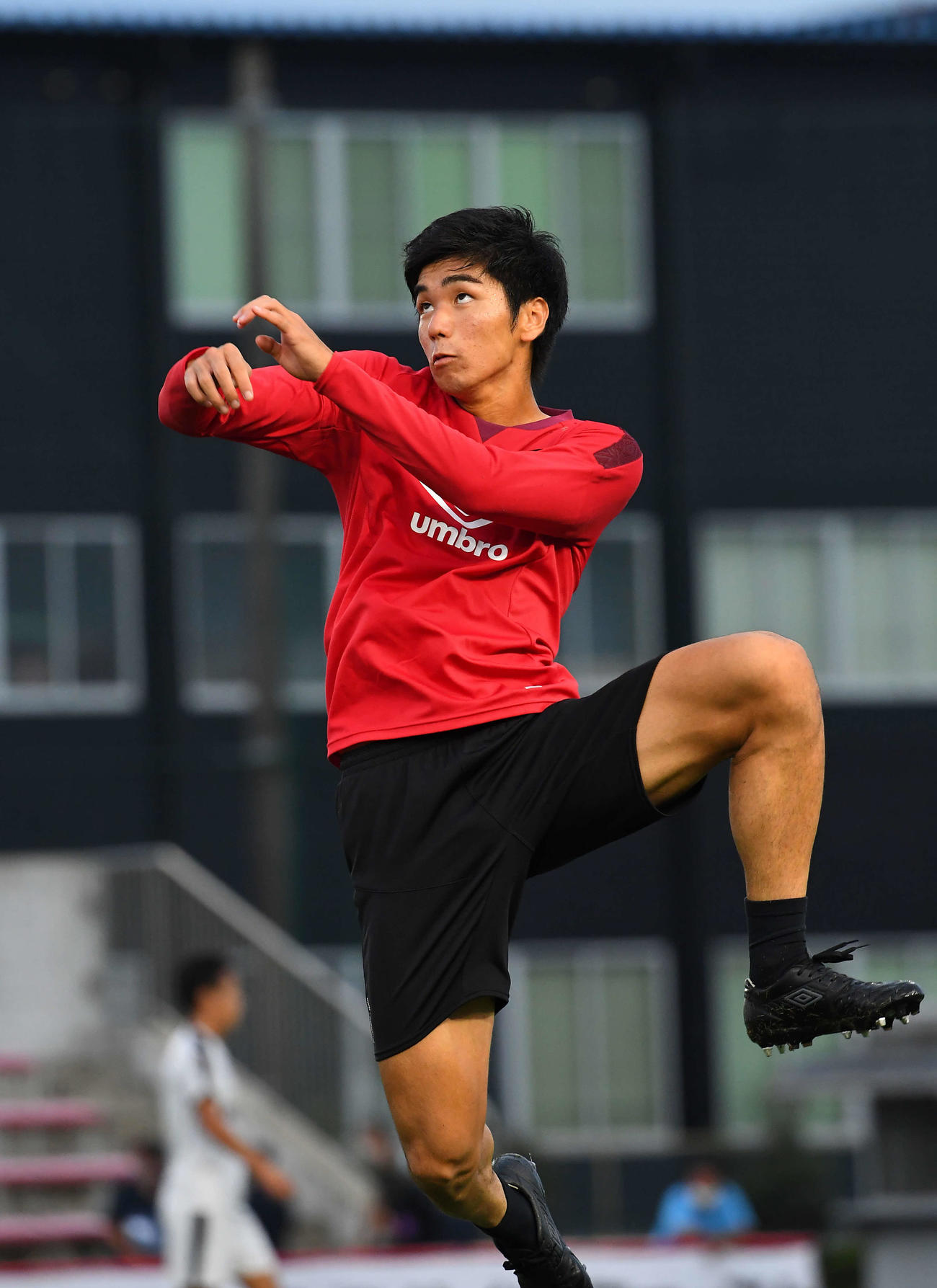 札幌から育成型期限付き移籍しているJFLホンダFCのDF中村（クラブ提供）