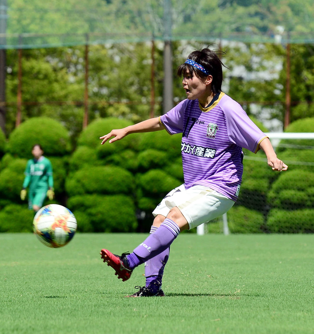 貴重な先制点で勝利に貢献したルクレMYFCのDF渡辺