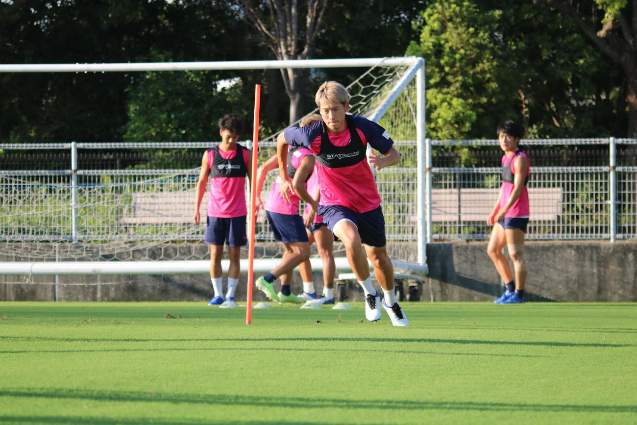 練習に臨むC大阪DF瀬古（C）CEREZO　OSAKA