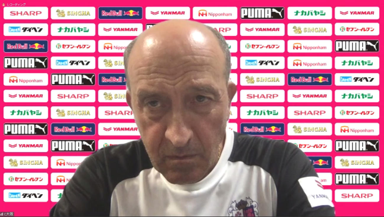 鹿島戦に向けての思いを語ったC大阪ロティーナ監督（C）CEREZO　OSAKA