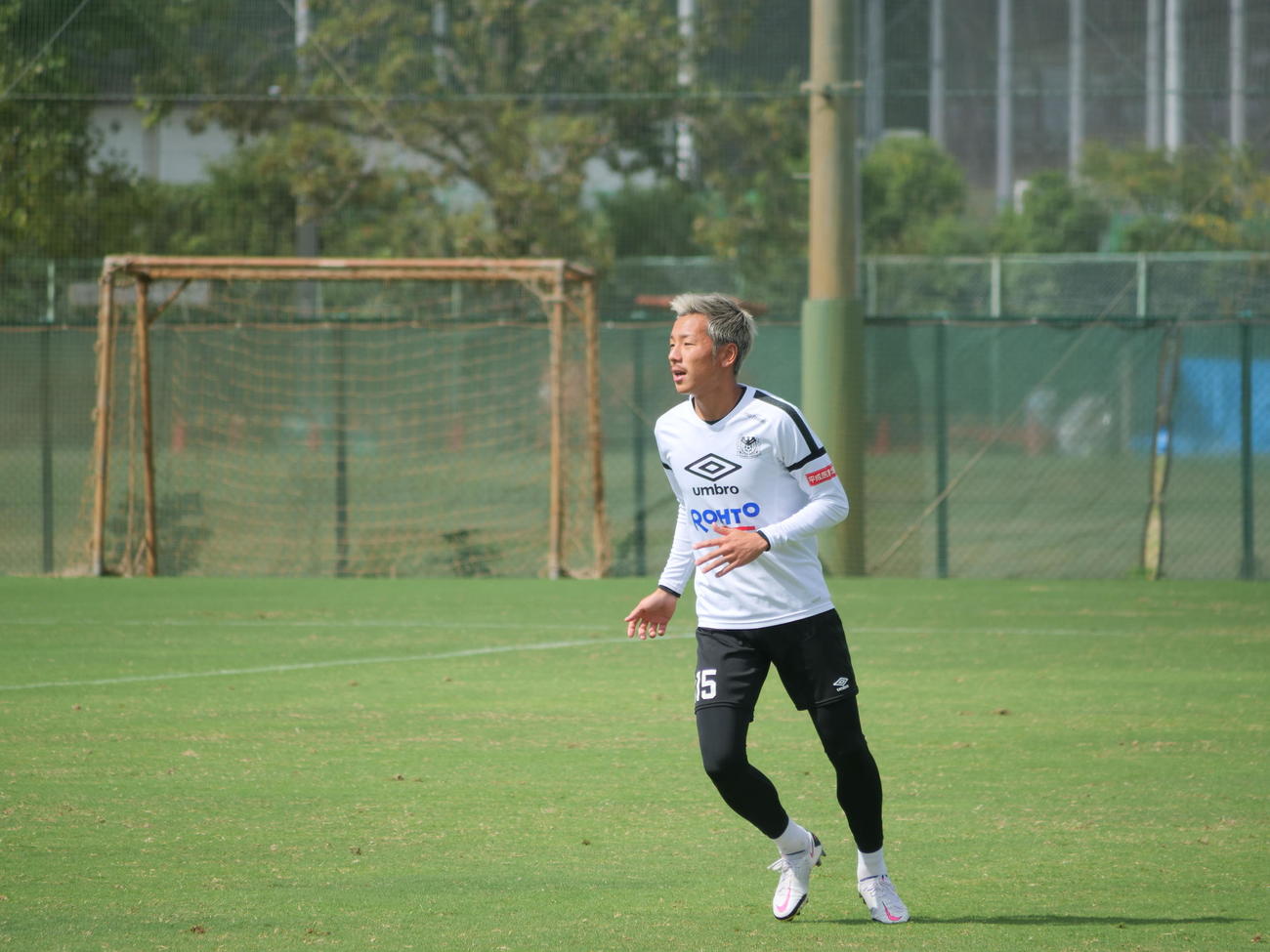 鳥栖戦へ練習するG大阪MF井手口（C）GAMBA　OSAKA