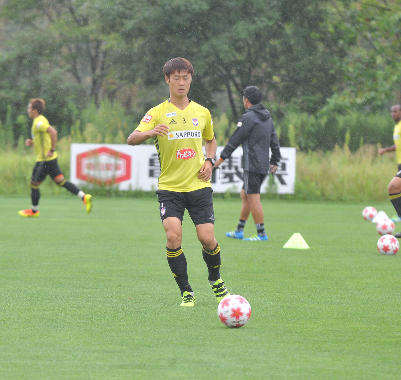 J1新潟時代のDF増田繁人